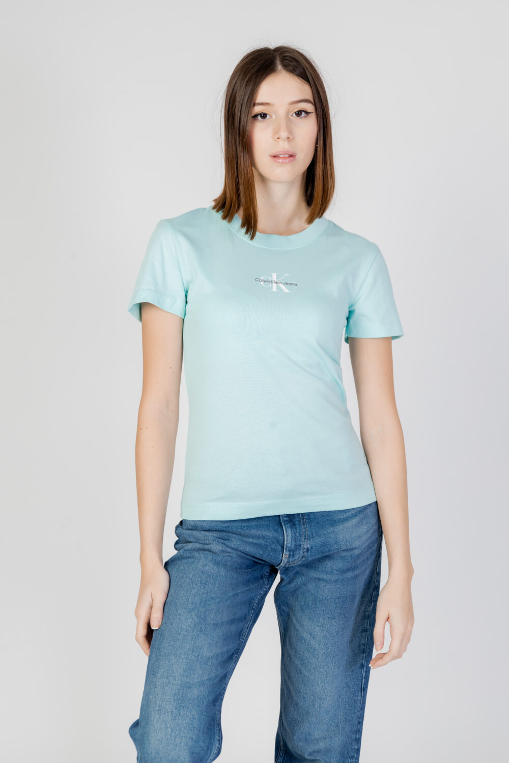 T-shirt Calvin Klein Jeans MONOLOGO Tiffany - Foto 1