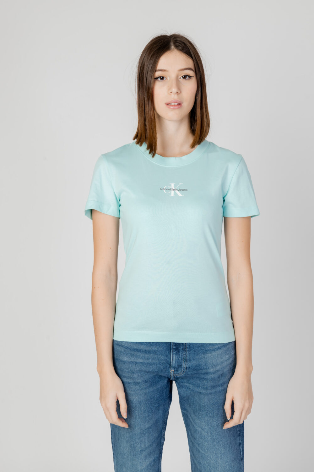 T-shirt Calvin Klein Jeans MONOLOGO Tiffany - Foto 5