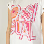 T-shirt Desigual BERLIN Bianco - Foto 2