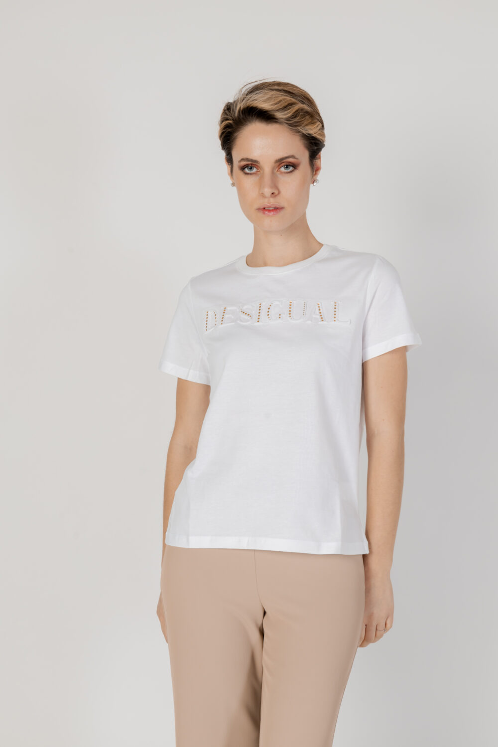 T-shirt Desigual DUBLIN Bianco - Foto 1