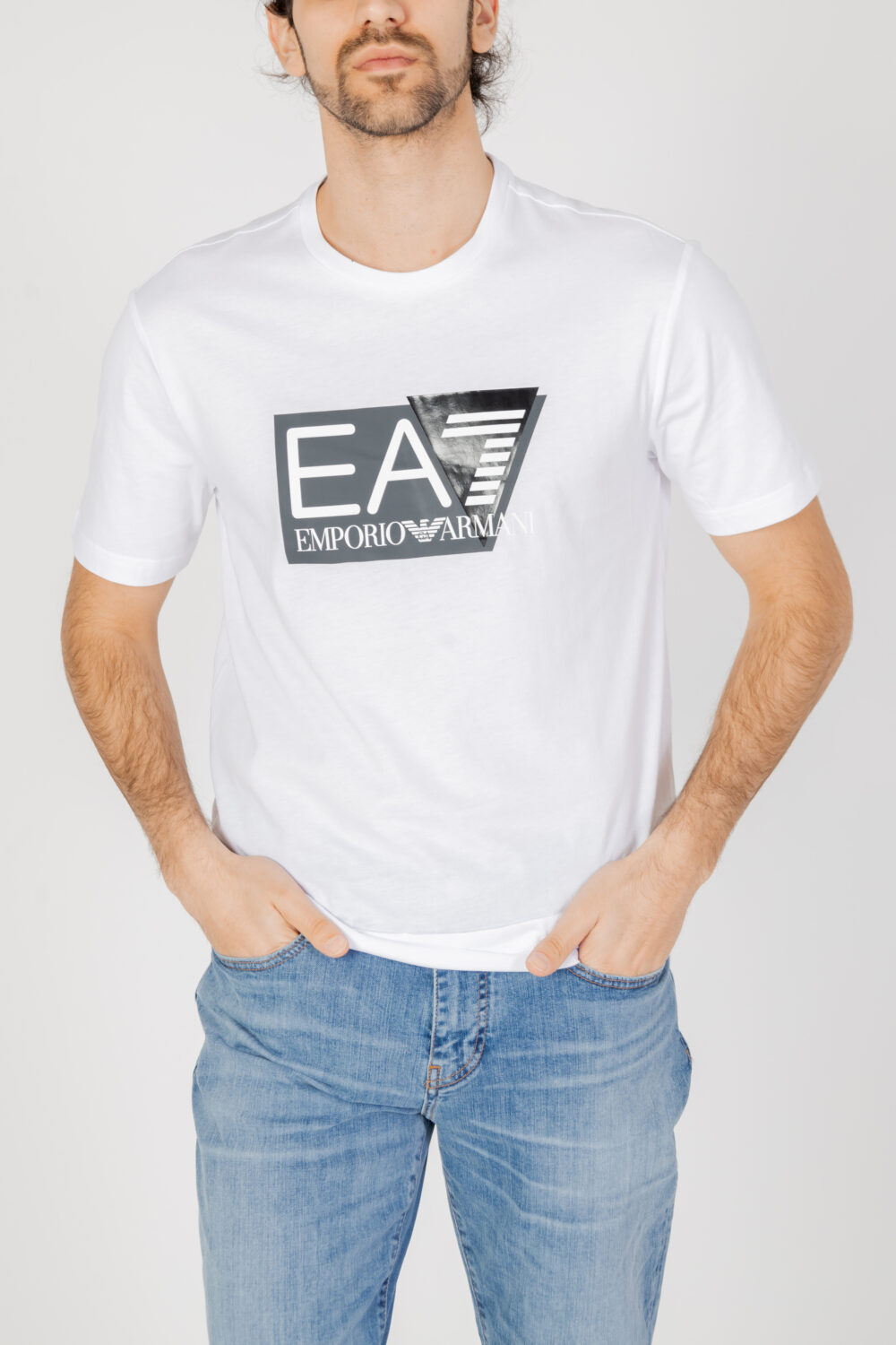 T-shirt EA7  Bianco - Foto 1