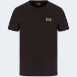 T-shirt EA7  Black gold - Foto 1