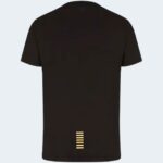 T-shirt EA7  Black gold - Foto 3