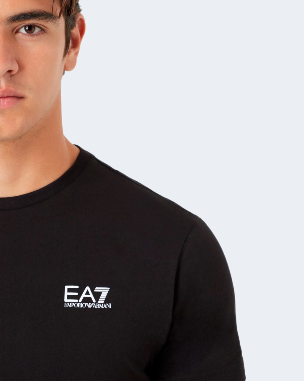 T-shirt EA7  Black Silver - Foto 2