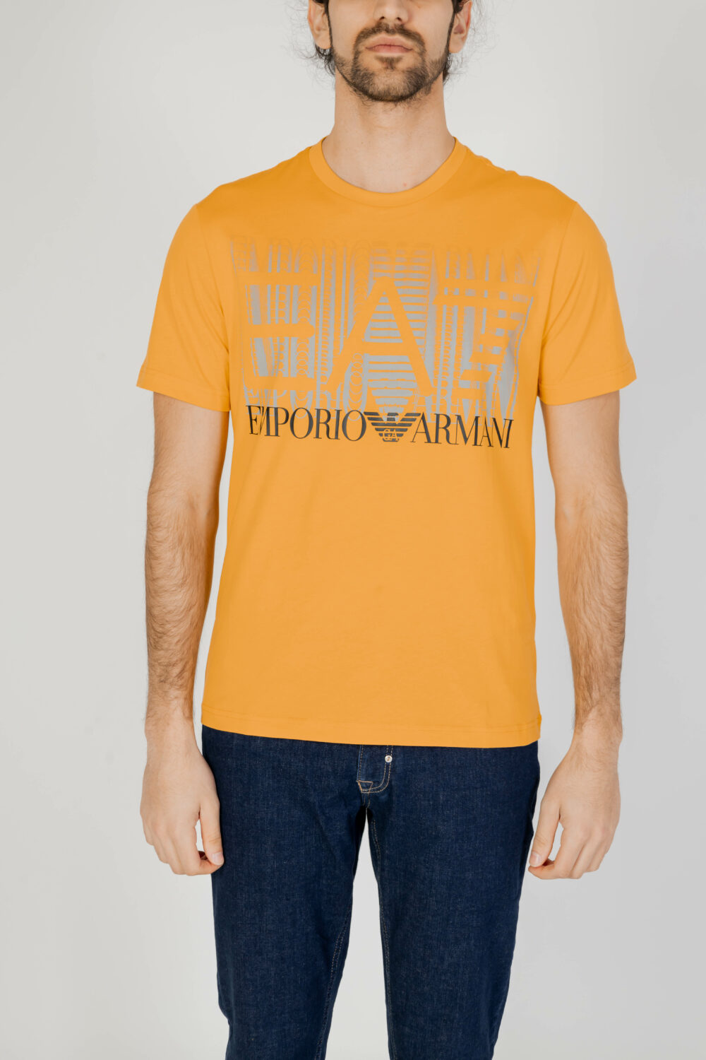 T-shirt EA7  Giallo - Foto 5