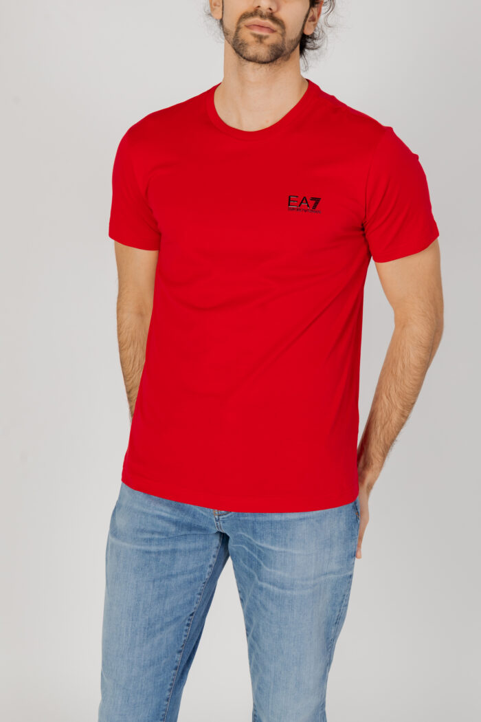 T-shirt Ea7  Red-Black