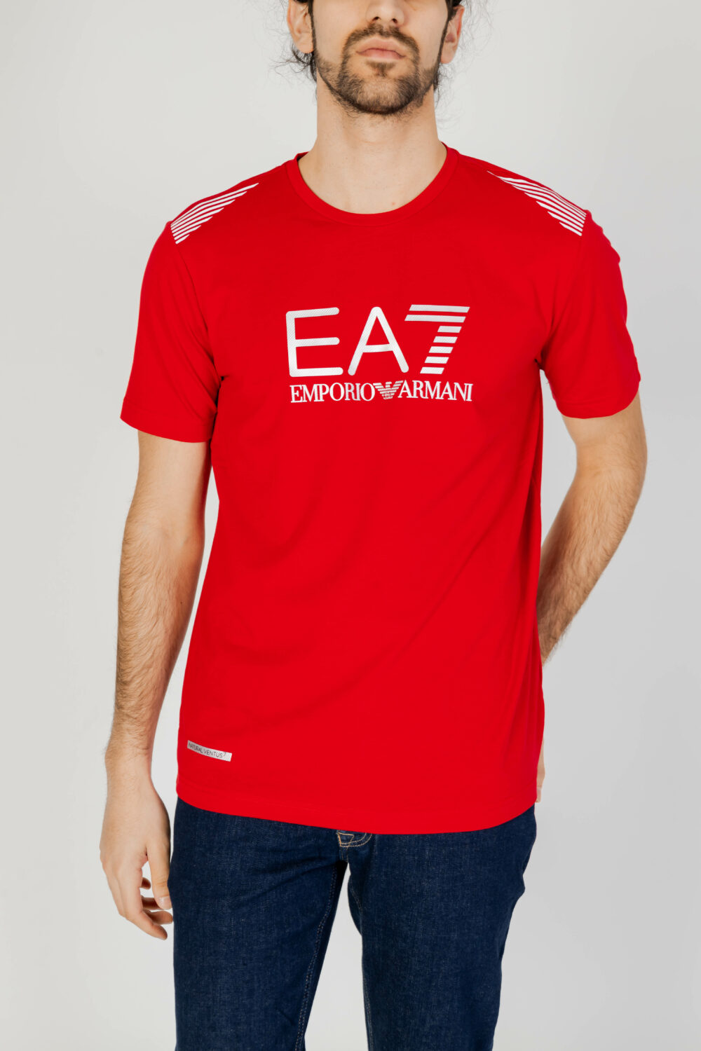 T-shirt EA7  Rosso - Foto 1