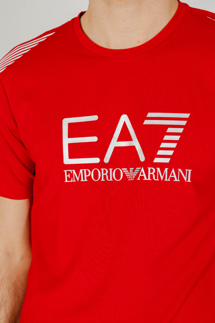 T-shirt Ea7  Rosso