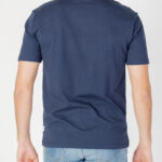 T-shirt GAS LUC LOGO BRANDING Blu - Foto 3