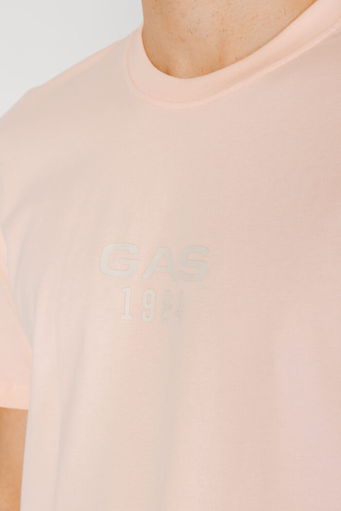 T-shirt Gas DHARIS 1984 Rosa