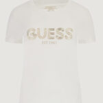 T-shirt Guess SS CN BOLD LOGO Bianco - Foto 3