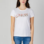 T-shirt Guess SS CN LEO Bianco - Foto 4