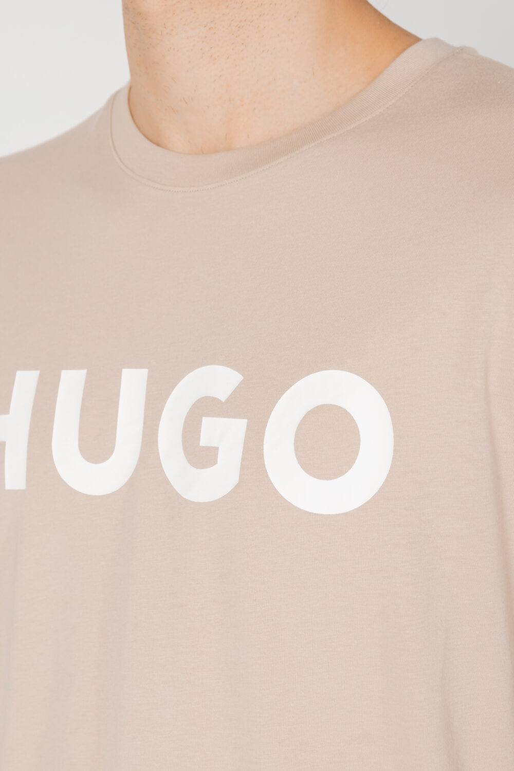 T-shirt Hugo Dulivio 10229761 01 Beige - Foto 2