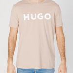 T-shirt Hugo Dulivio 10229761 01 Beige - Foto 5