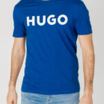 T-shirt Hugo Dulivio 10229761 01 Blu - Foto 1