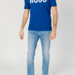 T-shirt Hugo Dulivio 10229761 01 Blu - Foto 4
