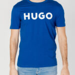 T-shirt Hugo Dulivio 10229761 01 Blu - Foto 5