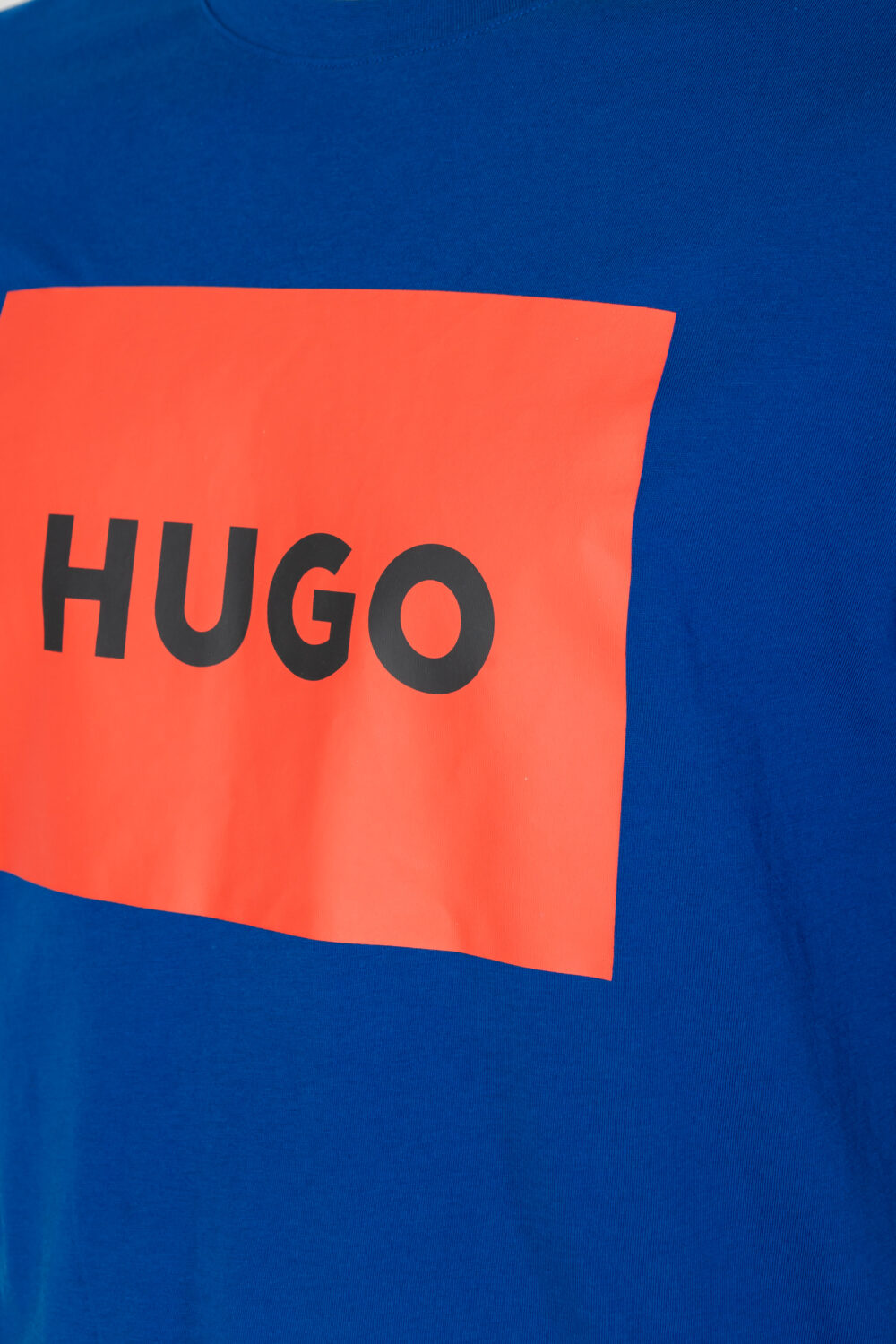 T-shirt Hugo JERSEY DULIVE222 Blu - Foto 2
