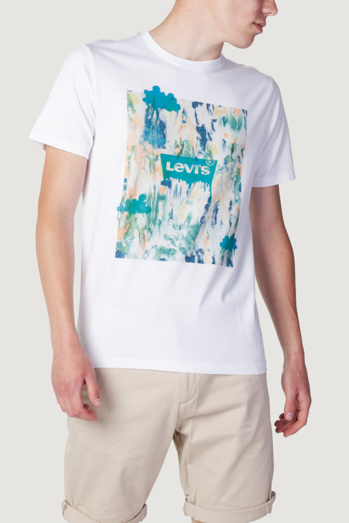 T-shirt Levi's® GRAPHIC CREWNECK Bianco - Foto 1