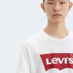 T-shirt Levi's® HOUSEMARK TEE Bianco - Foto 2