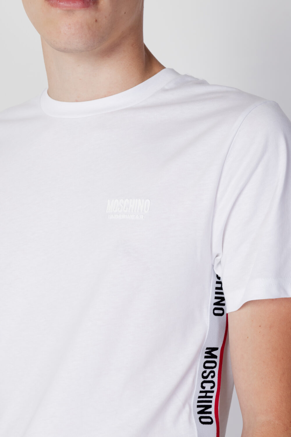 T-shirt Moschino Underwear  Bianco - Foto 2