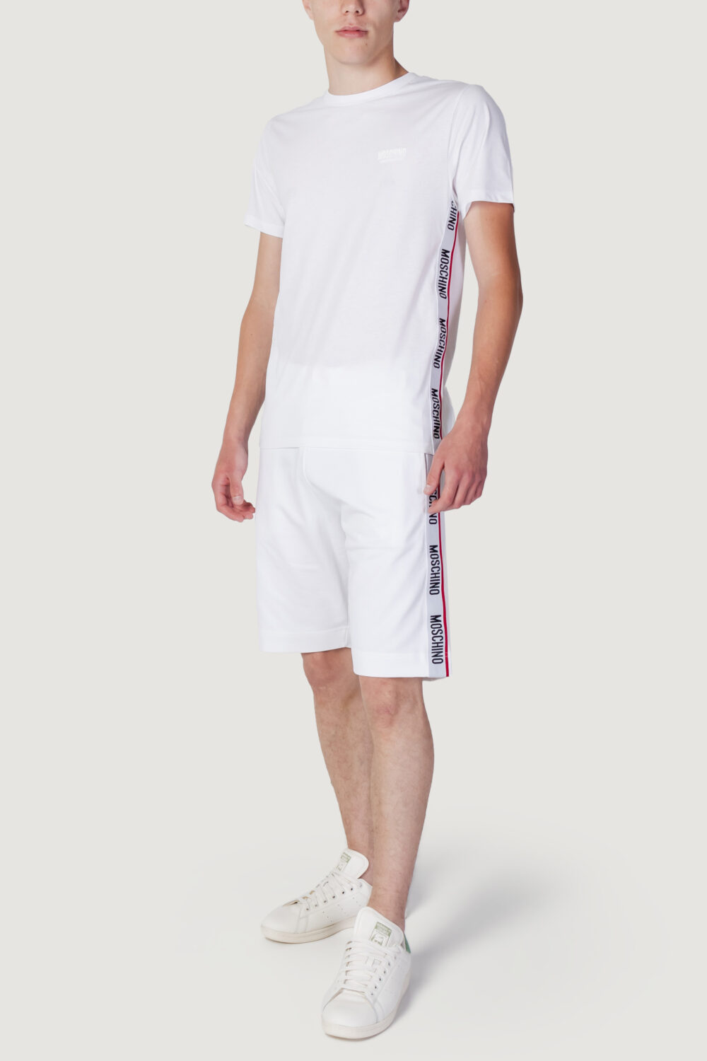 T-shirt Moschino Underwear  Bianco - Foto 4