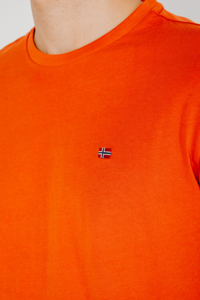 T-shirt Napapijri SALIS SS SUM Arancione