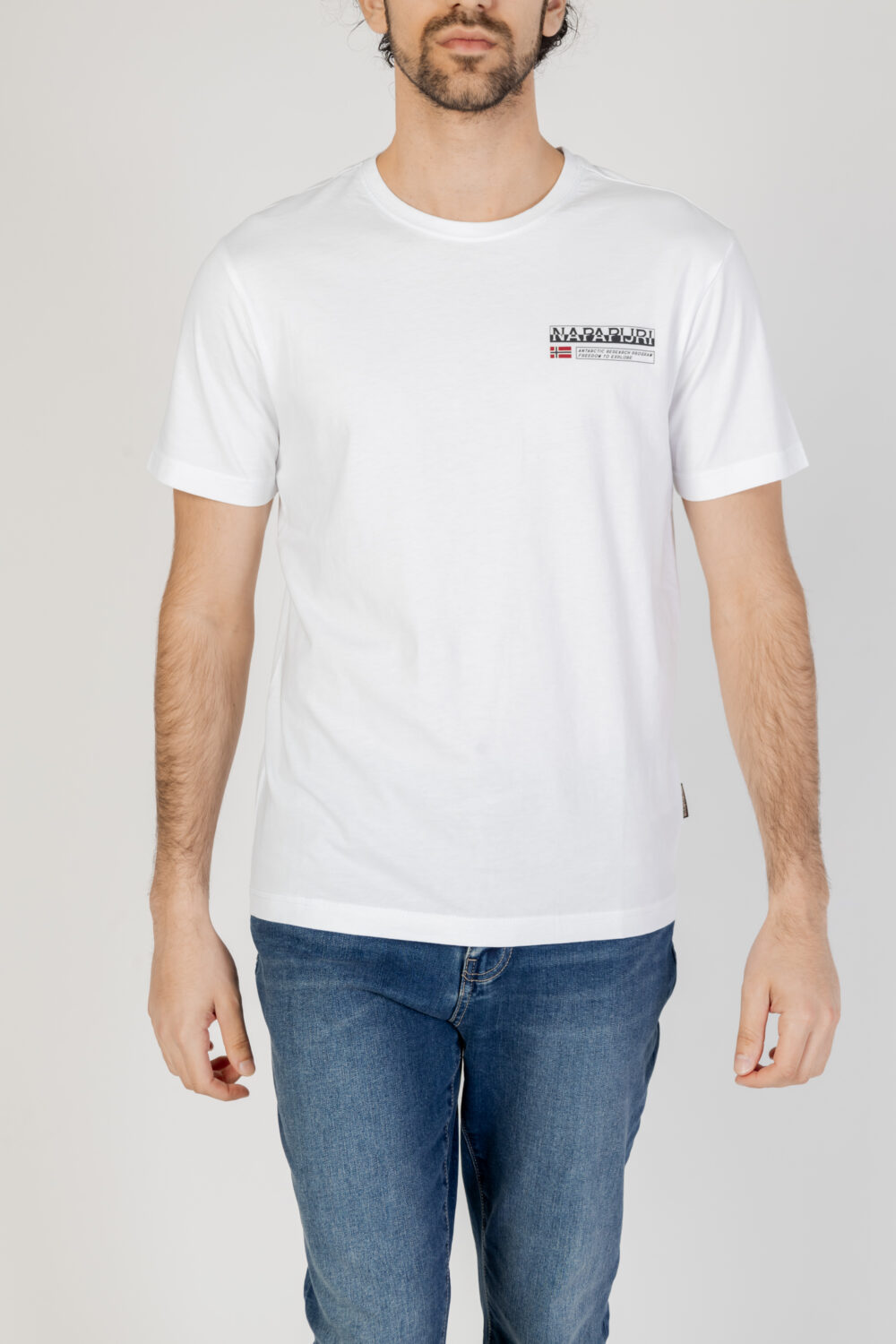 T-shirt Napapijri S-KASBA Bianco - Foto 1