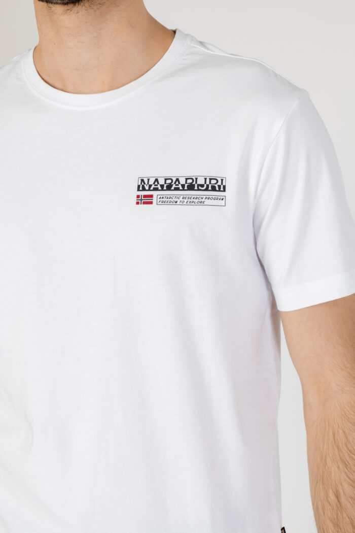 T-shirt Napapijri S-KASBA Bianco