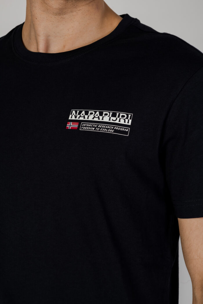 T-shirt Napapijri S-KASBA Nero