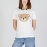 T-shirt Only Onlteresa Reg S/S Teddy Box Jrs Bianco - Foto 1