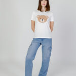T-shirt Only Onlteresa Reg S/S Teddy Box Jrs Bianco - Foto 4