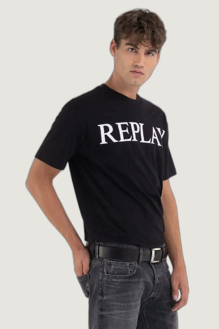 T-shirt Replay  Nero
