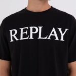 T-shirt Replay  Nero - Foto 2
