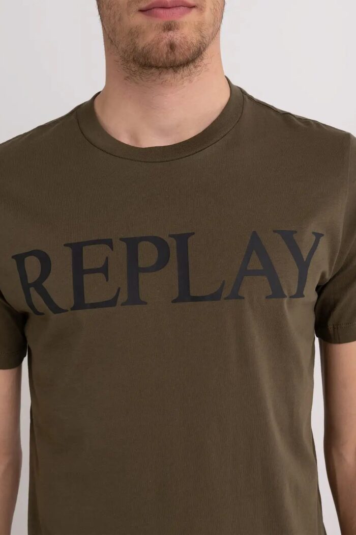 T-shirt Replay  Verde Oliva