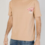 T-shirt Tommy Hilfiger Jeans REG 3D STREET Beige - Foto 1