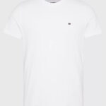 T-shirt Tommy Hilfiger Jeans ORIGINAL JERSEY TEE Bianco - Foto 4