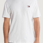 T-shirt Tommy Hilfiger Jeans REG BADGE EX Bianco - Foto 1