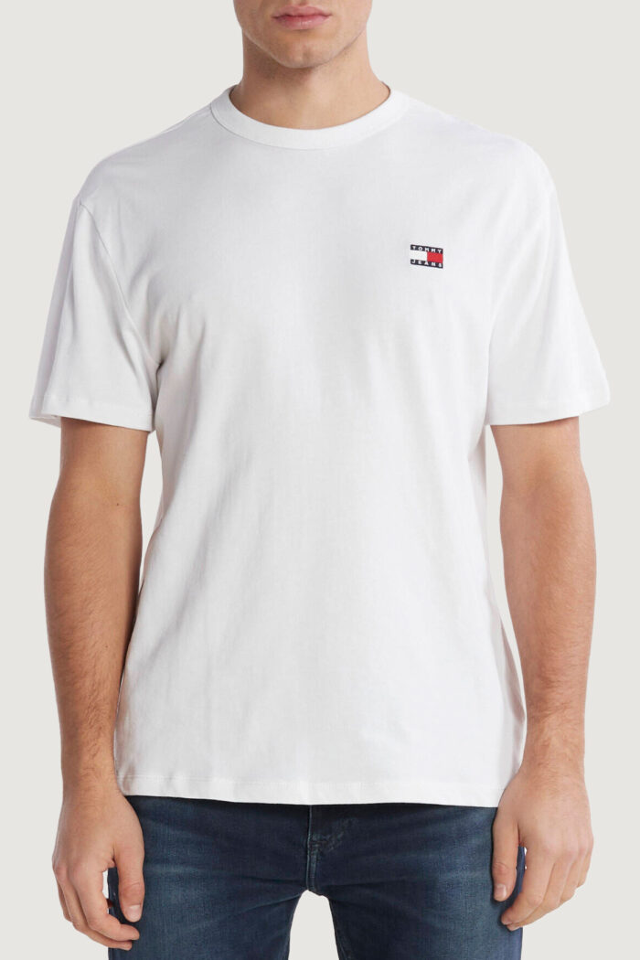 T-shirt Tommy Hilfiger REG BADGE EX Bianco
