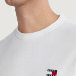 T-shirt Tommy Hilfiger Jeans REG BADGE EX Bianco - Foto 2