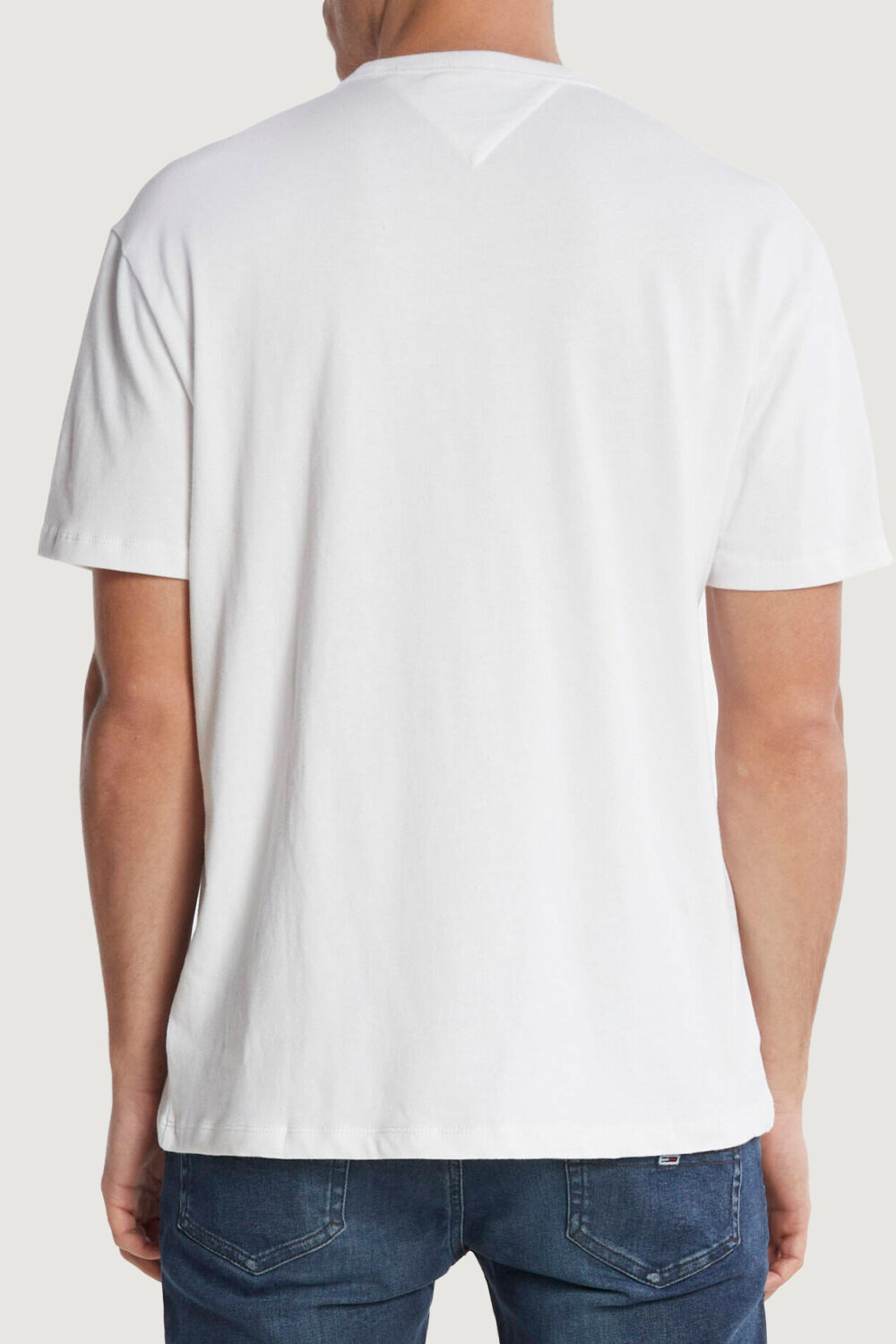 T-shirt Tommy Hilfiger Jeans REG BADGE EX Bianco - Foto 3