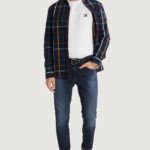 T-shirt Tommy Hilfiger Jeans REG BADGE EX Bianco - Foto 4