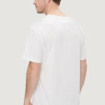 T-shirt Tommy Hilfiger Jeans REG LINEAR LOGO Bianco - Foto 3
