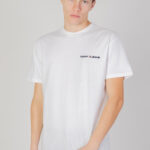 T-shirt Tommy Hilfiger Jeans TJM CLSC LINEAR CHES Bianco - Foto 1