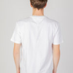 T-shirt Tommy Hilfiger Jeans TJM CLSC LINEAR CHES Bianco - Foto 3