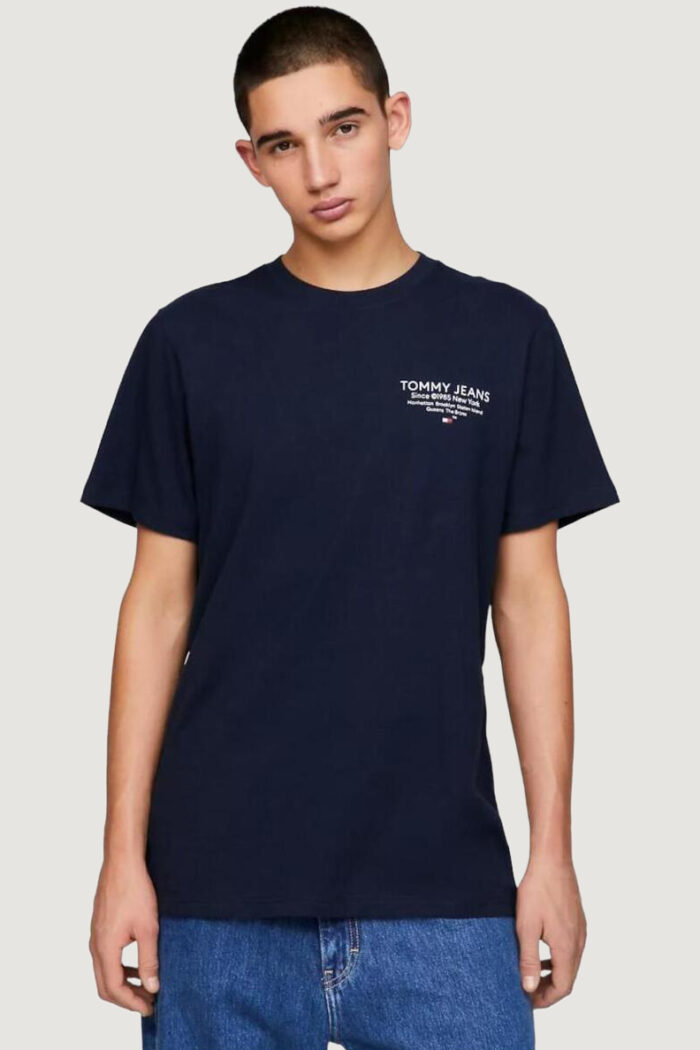 T-shirt Tommy Hilfiger ESSTNL GRAP Blu