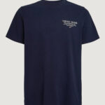 T-shirt Tommy Hilfiger Jeans ESSTNL GRAP Blu - Foto 4
