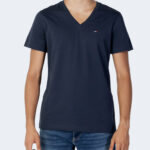 T-shirt Tommy Hilfiger Jeans TJM ORIGINAL JERSEY V NECK TEE Blu - Foto 1
