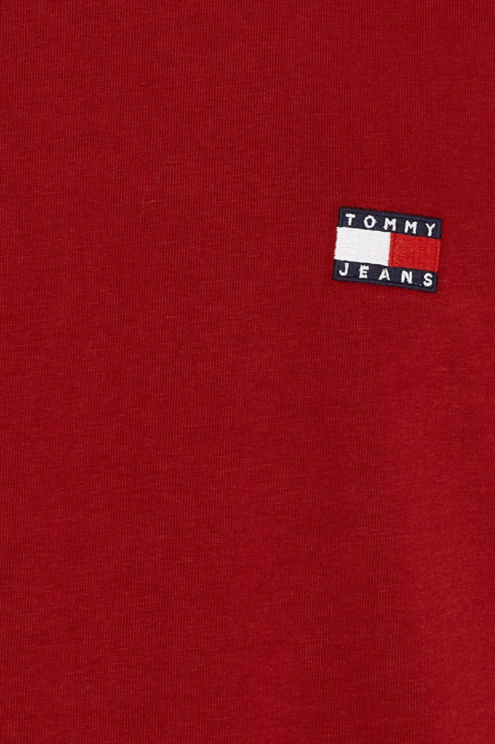 T-shirt Tommy Hilfiger Jeans REG BADGE EX Bordeaux - Foto 3