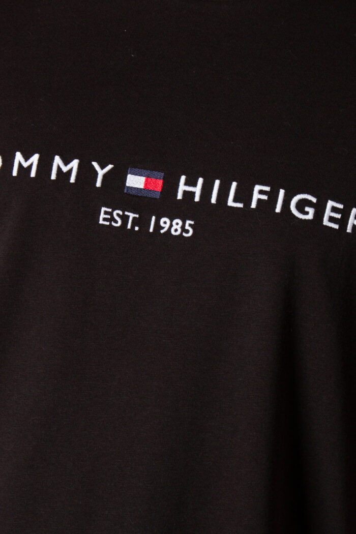 T-shirt Tommy Hilfiger CORE TOMMY LOGO TEE Nero